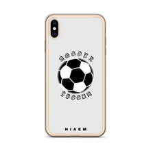 Load image into Gallery viewer, Soccer iPhone Case (Grey 3)