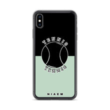 Load image into Gallery viewer, Tennis iPhone Case (Black &amp; Green 5)