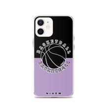 Load image into Gallery viewer, Basketball iPhone Case (Black &amp; Purple 2)