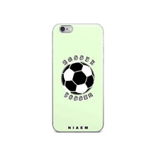 Load image into Gallery viewer, Soccer iPhone Case (Green 2)