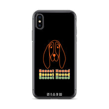 Load image into Gallery viewer, Orange Basset Hound iPhone Case