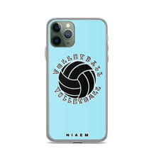 Load image into Gallery viewer, Light blue volleyball iPhone 11 Pro phone cases