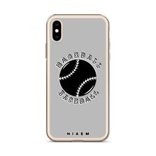 Load image into Gallery viewer, Baseball iPhone Case (Grey 2)