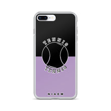 Load image into Gallery viewer, Tennis iPhone Case (Black &amp; Purple 2)