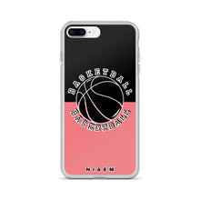 Load image into Gallery viewer, Basketball iPhone Case (Black &amp; Pink 2)