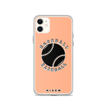 Load image into Gallery viewer, Baseball iPhone Case (Orange 2)