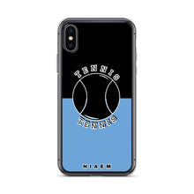 Load image into Gallery viewer, Tennis iPhone Case (Black &amp; Blue 1)