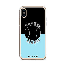 Load image into Gallery viewer, Tennis iPhone Case (Black &amp; Blue 6)
