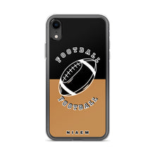 Load image into Gallery viewer, American Football iPhone Case (Black &amp; Nude)