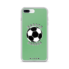 Load image into Gallery viewer, Soccer iPhone Case (Green 4)