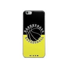 Load image into Gallery viewer, Basketball iPhone Case (Black &amp; Yellow 3)
