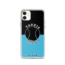 Load image into Gallery viewer, Tennis iPhone Case (Black &amp; Blue 7)