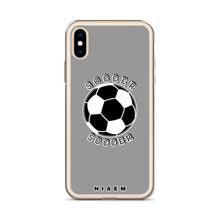 Load image into Gallery viewer, Soccer iPhone Case (Grey 1)