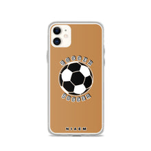 Load image into Gallery viewer, Soccer iPhone Case (Nude)