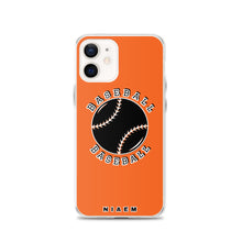 Load image into Gallery viewer, Baseball iPhone Case (Orange)