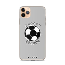 Load image into Gallery viewer, Soccer iPhone Case (Grey 2)