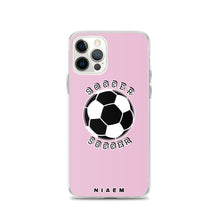 Load image into Gallery viewer, Soccer iPhone Case (Pink 4)