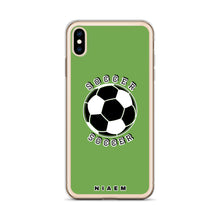 Load image into Gallery viewer, Soccer iPhone Case (Green)