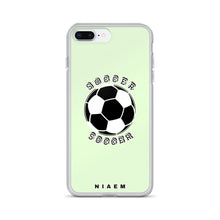Load image into Gallery viewer, Soccer iPhone Case (Green 2)
