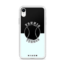 Load image into Gallery viewer, Tennis iPhone Case (Black &amp; Blue 5)