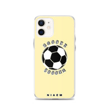 Load image into Gallery viewer, Soccer iPhone Case (Yellow 2)