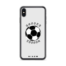 Load image into Gallery viewer, Soccer iPhone Case (Grey 3)