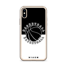 Load image into Gallery viewer, Basketball iPhone Case (Black &amp; White)