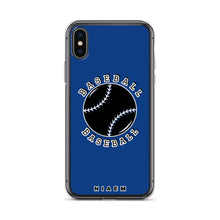 Load image into Gallery viewer, Baseball iPhone Case (Blue 2)