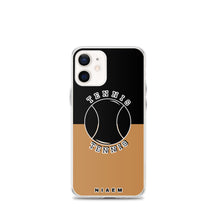 Load image into Gallery viewer, Tennis iPhone Case (Black &amp; Nude)