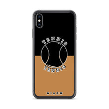 Load image into Gallery viewer, Tennis iPhone Case (Black &amp; Nude)