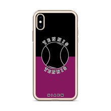 Load image into Gallery viewer, Tennis iPhone Case (Black &amp; Pink 6)