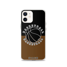 Load image into Gallery viewer, Basketball iPhone Case (Black &amp; Brown)