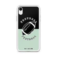 Load image into Gallery viewer, American Football iPhone Case (Black &amp; Green 5)