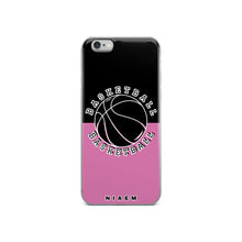 Load image into Gallery viewer, Basketball iPhone Case (Black &amp; Pink 1)