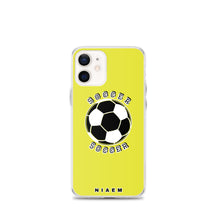 Load image into Gallery viewer, Soccer iPhone Case (Yellow 3)
