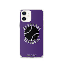 Load image into Gallery viewer, Baseball iPhone Case (Purple)