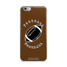 Load image into Gallery viewer, American Football iPhone Case (Brown)