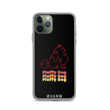 Load image into Gallery viewer, Red Fluffy Dog iPhone Case