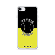 Load image into Gallery viewer, Tennis iPhone Case (Black &amp; Yellow 3)