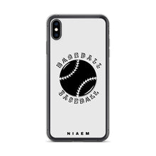 Load image into Gallery viewer, Baseball iPhone Case (Grey 3)