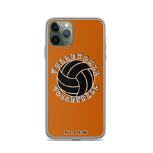 Load image into Gallery viewer, Volleyball iPhone Case (Brown 1)