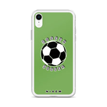 Load image into Gallery viewer, Soccer iPhone Case (Green)