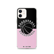 Load image into Gallery viewer, Basketball iPhone Case (Black &amp; Pink 4)