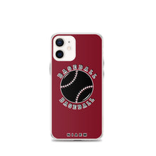 Load image into Gallery viewer, Baseball iPhone Case (Red 2)