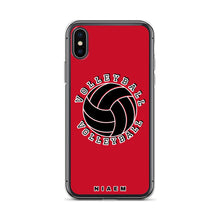 Load image into Gallery viewer, Volleyball iPhone Case (Red)
