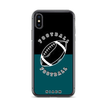 Load image into Gallery viewer, American Football iPhone Case (Black &amp; Blue 4)