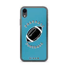 Load image into Gallery viewer, American Football iPhone Case (blue)