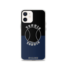 Load image into Gallery viewer, Tennis iPhone Case (Black &amp; Navy)