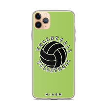 Load image into Gallery viewer, Volleyball iPhone Case (Green 3)