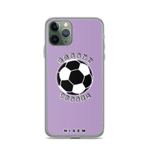 Load image into Gallery viewer, Soccer iPhone Case (Purple 2)